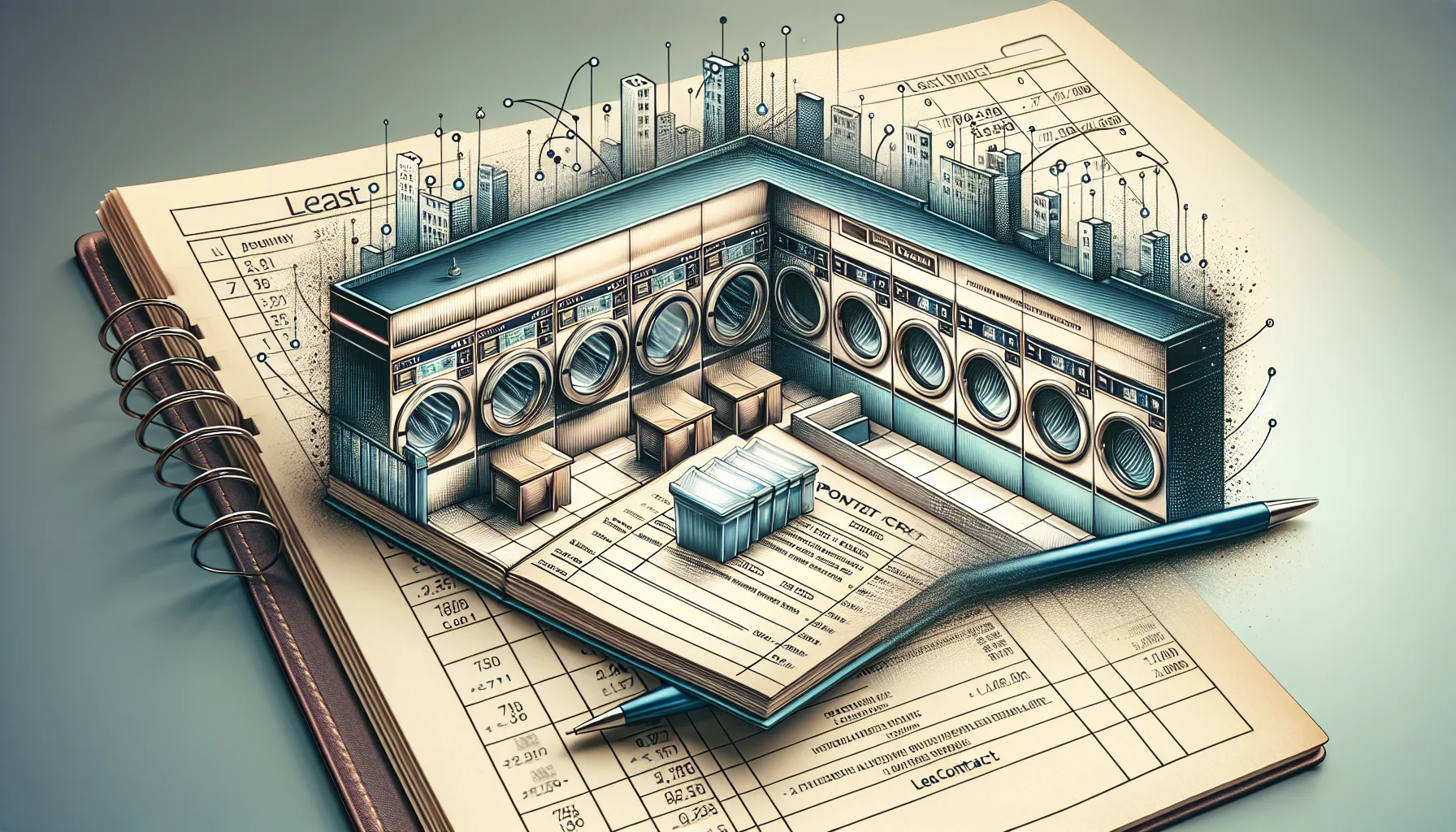 Illustration of factors influencing laundromat value